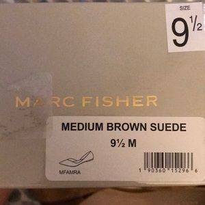 Marc Fisher Shoes - Marc Fisher flat brwn suede pointy toe dress flats Marc Fisher Shoes - Marc Fisher flat brwn suede pointy toe dress flats